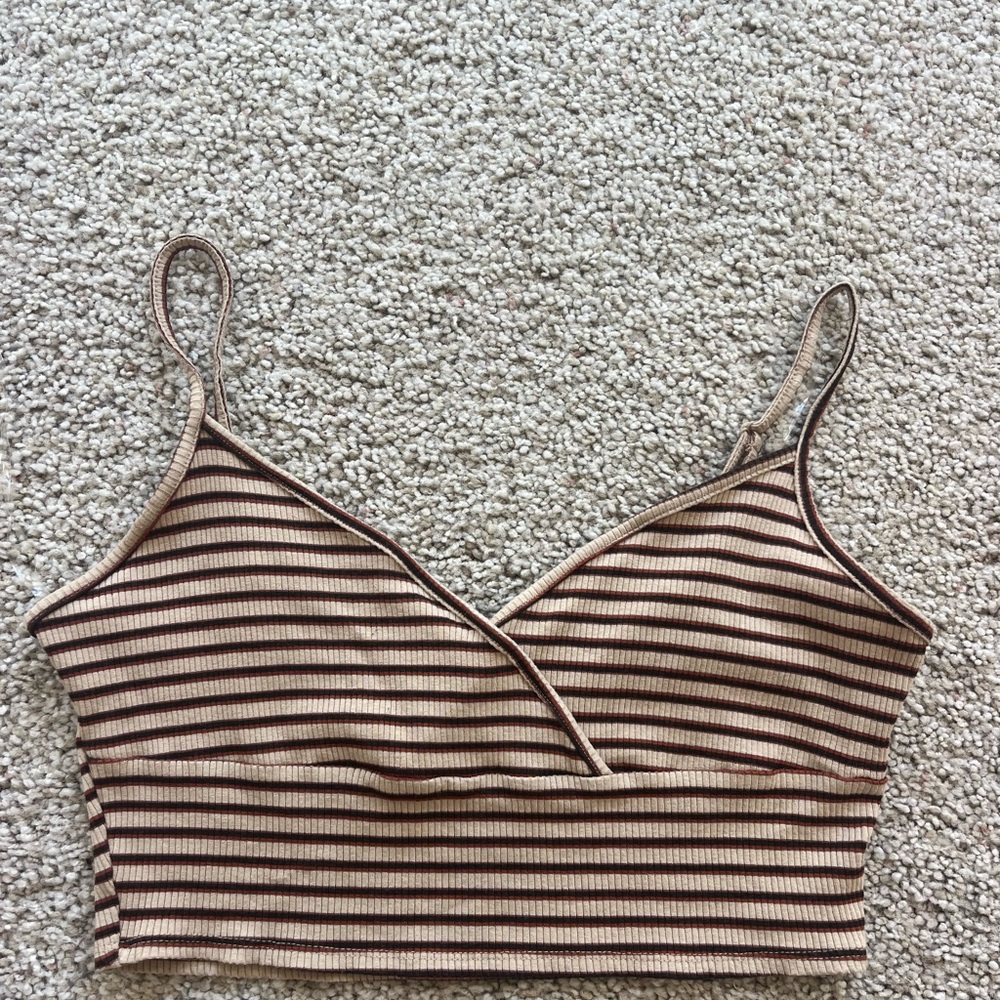 RSQ Ribbed Crop Top